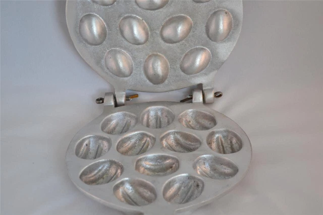 Oreshnitsa Walnut Russian Oreshki Nuts Oreshnica Cookie Form Mold Maker Pan 12
