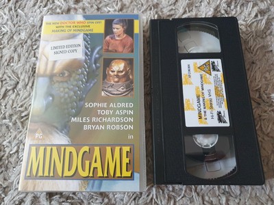 MINDGAME VHS 1998 Reeltime Sophie Aldred Doctor Who Spin Off Limited