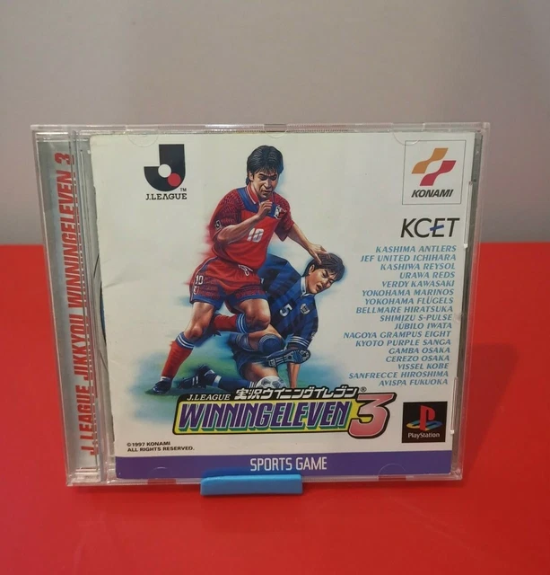Sony PlayStation 1 - J League Jikkyou Winning Eleven 3 NTSC-J Japan 