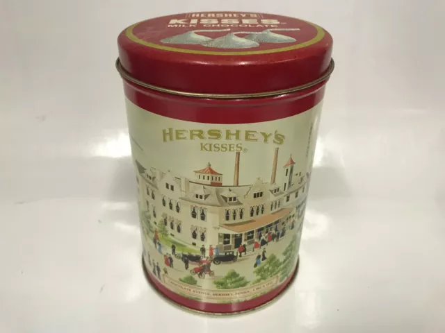 Vintage Hershey's Kisses Chocolate Avenue Collector Tin