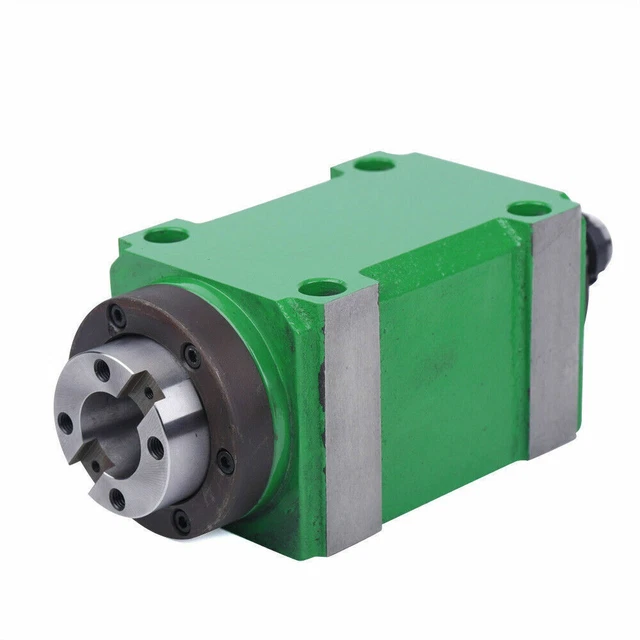 BT30 Taper Spindle Unit 7:24 Mechanical Power HeadFit Drilling Milling