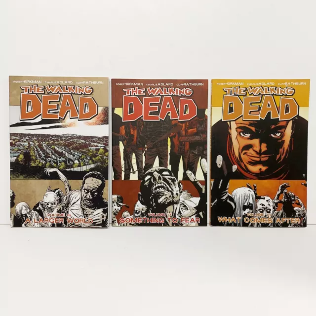 The Walking Dead Graphic Novels Volumes 16, 17, 18. Image Comics (3 Books)