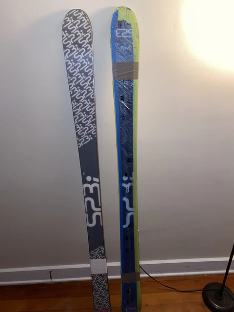Skis. Two Pairs. Twin tips