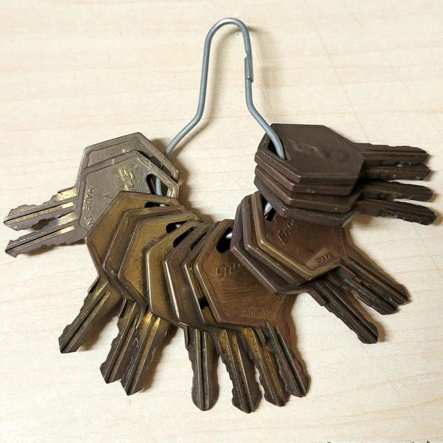 SNAPON TOOL BOX Key Series KZ Vintage Original Storage Key Choose