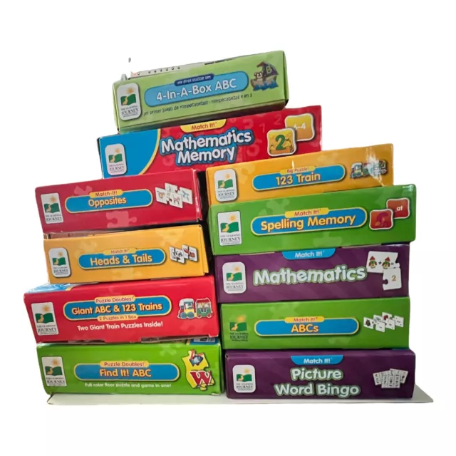 Learning Journey Match It! Puzzles - Choice - ABCs, Math, Spelling, Opposites