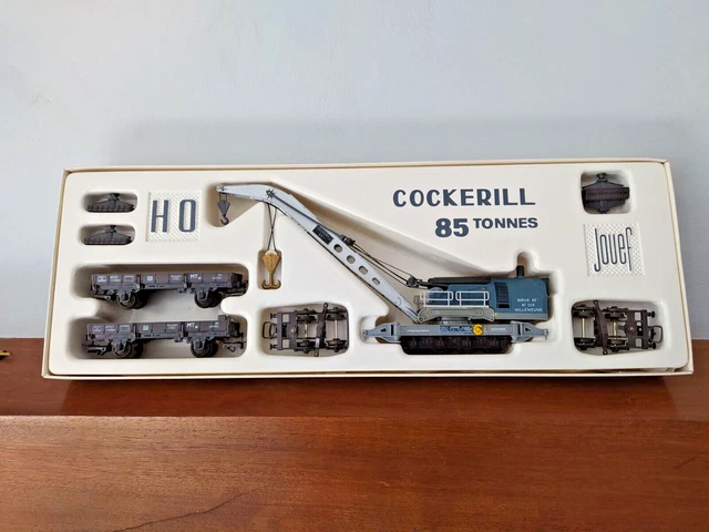 Jouef Champagnole Rare Grue Cockerill Ref M 663 Neuve Issue De Ma Collection