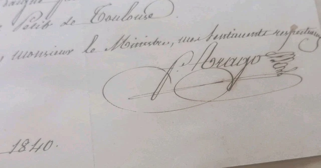 Jules LEMAÎTRE - LETTRE AUTOGRAPHE SIGNEE SUR CARTE