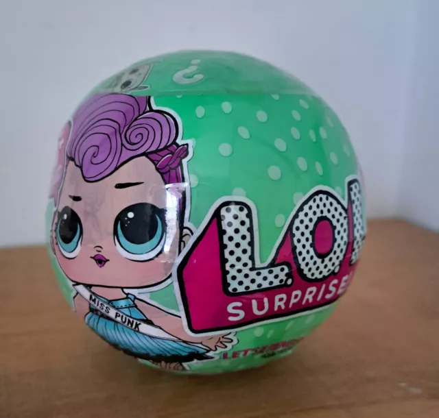 Lol Surprise! Series 2, Wave 2, Big Sister Doll Ball! Miss Punk Packaging! Real!