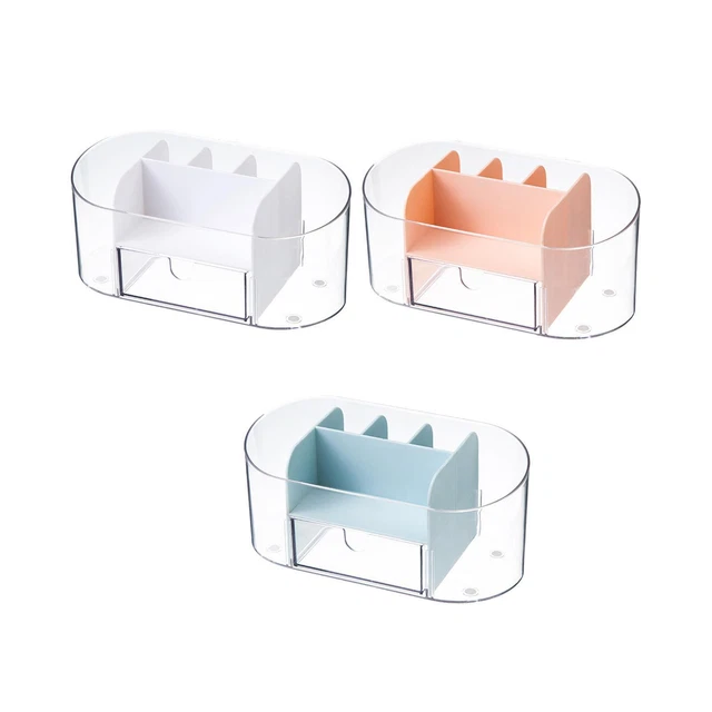 Jewelry Makeup Organizer with Clear Drawer Jewellery Storage Case Container
