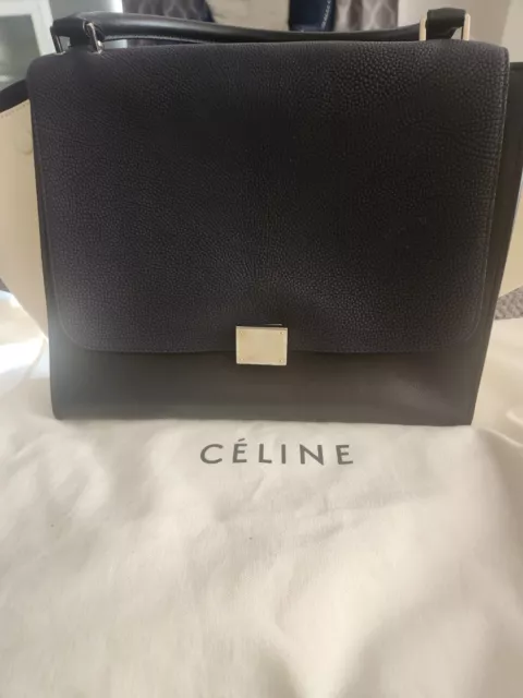 CELINE Trapeze Tri-Color Authentic