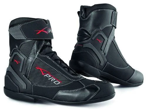 Chaussures Impermeables Cuir Tissu Moto Motard Sport Touring Antipluie Unisexe