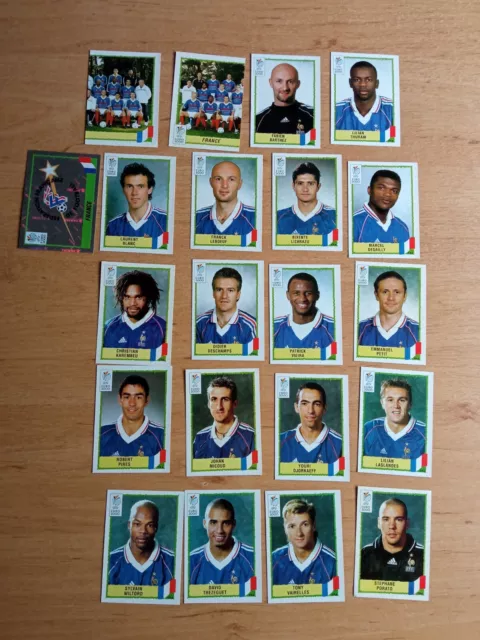 Panini Euro Em 2000 / 21 Sticker Frankreich