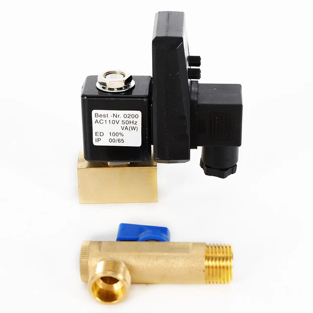 Portable Electric Timing Drain Valve Flame Retardant ABS Plastic Shell 1.6Mpa