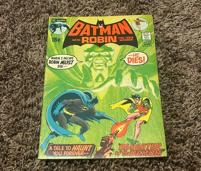 Batman #232 1970  First 1st Ra's Al Ghul  High Grade  White Pages  Key