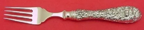 Rose By Stieff Sterling Silver Fish Fork HHAS Very Heavy 7 1/4"