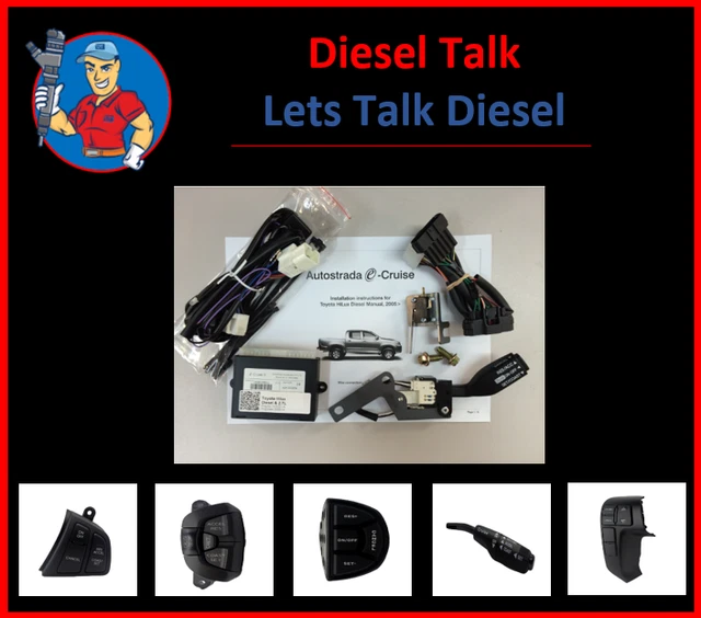 CRUISE CONTROL KIT, FORD RANGER/MAZDA BT50, 2.5 3.0L TDi, 2007-2011, EC ...