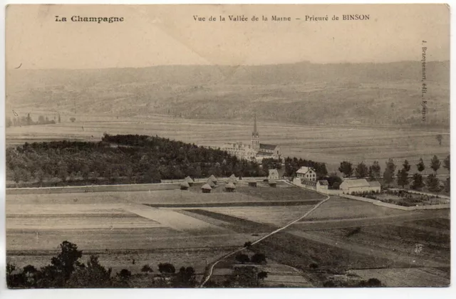 CHATILLON SUR MARNE - Marne - CPA 51 - le prieuré de Binson aux env. d' Epernay