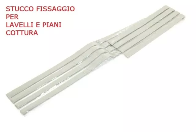 MASTICE STUCCO ELASTOPLASTICO Per Piano Cottura E Lavello (5 File Da 1  Metro) EUR 5,00 - PicClick IT