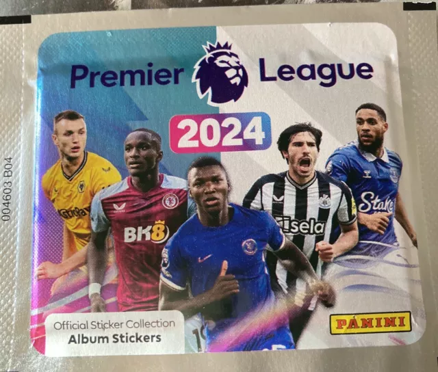 PANINI PREMIER LEAGUE 2024 Stickers Pick 24 Numbers Free Postage New