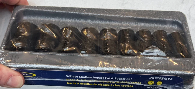Shallow impact twist socket cheap set