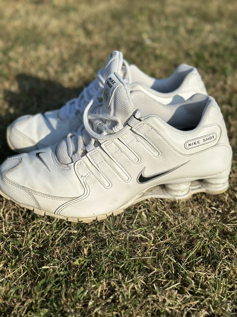 nike shox nz eu white black
