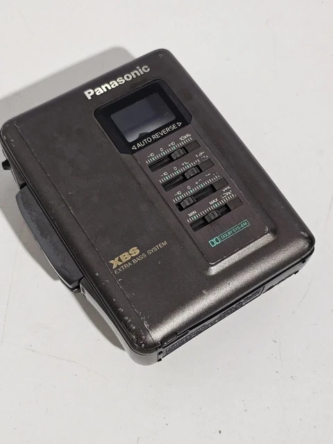 Panasonic Walkman RQ-P35 1980 Vintage - Lecteur Cassette Avec Casque - Testé