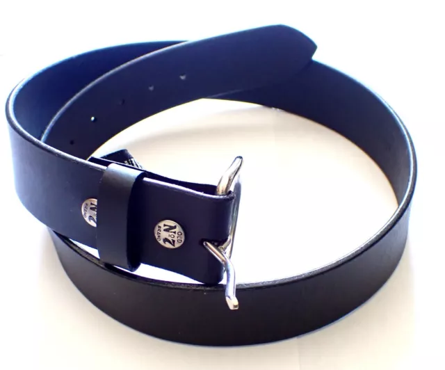 VINTAGE JACK DANIELS Solid Leather Belt With Snaps/Removable Buckle ...
