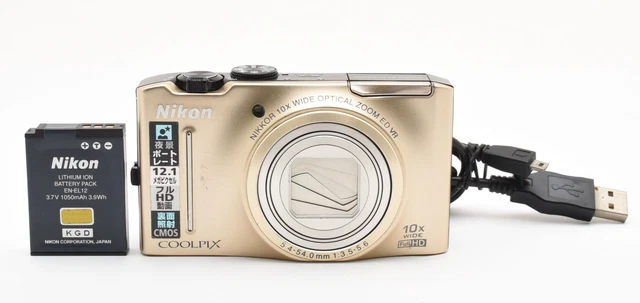 Nikon COOLPIX S8100ゴールド Nikon COOLPIX S8100 ゴールド デジカメ - メルカリ