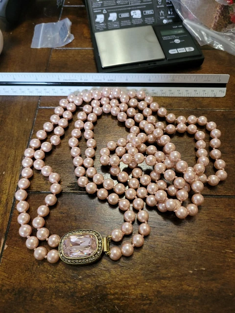 Heidi Daus "Exquisite Elegance" Long Beaded 40" Necklace