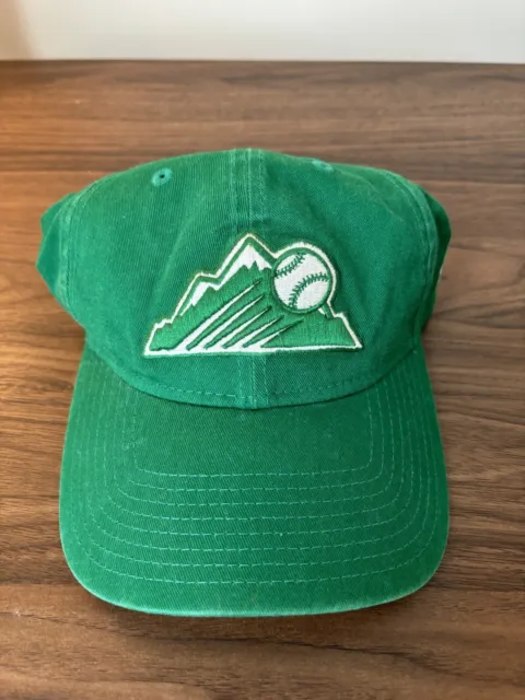 Colorado Rockies New Era 9twenty St Patricks Day Hat Green New Never Worn