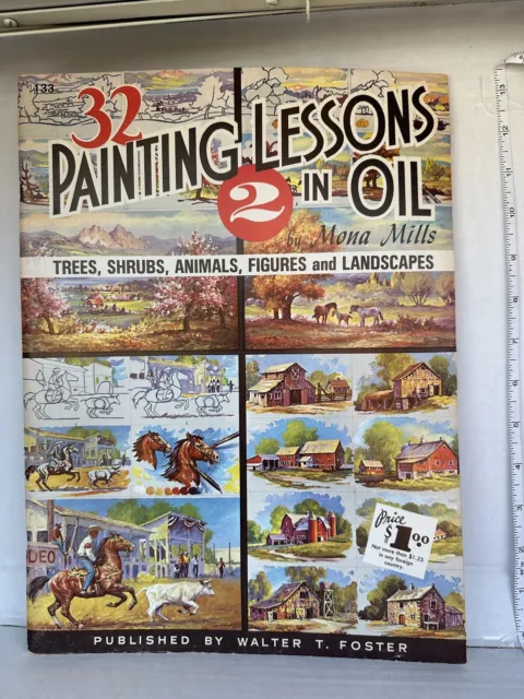 46 lecciones de pintura al óleo vintage 2 de Mona Mills - Walter T. Foster #167