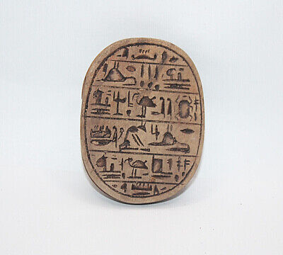 RARE ANCIENT EGYPTIAN ANTIQUE SCARAB Carved Stone