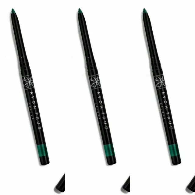 Avon True Color Glimmersticks Diamonds Eyeliner - Emerald Glow 0.35 g / Set of 3