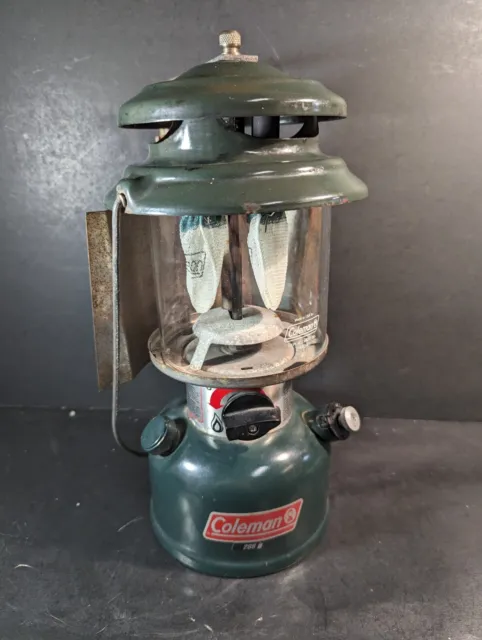 Vintage Coleman Lantern 288A700T 288 with Deflector 5/98