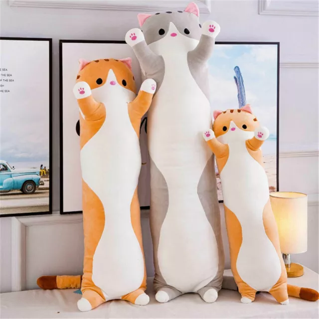 CAT MEWAII LONG Pillows Plush Toys Axolotl Stuffed Animals Doll Gift Kids  Xmas $30.34 - PicClick AU