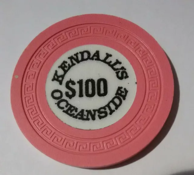 Kendalls Oceanside Casino Russia? $100.00 Chip Great For Any Collection! 2