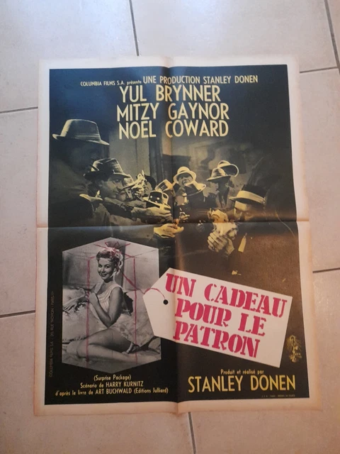Affiche Ancienne Cinema - Un Cadeau Pour Le Patron