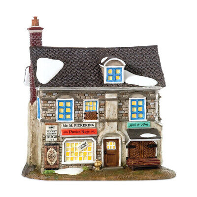 Department 56 Dickens Collection M Pickering Persian Rugs Village