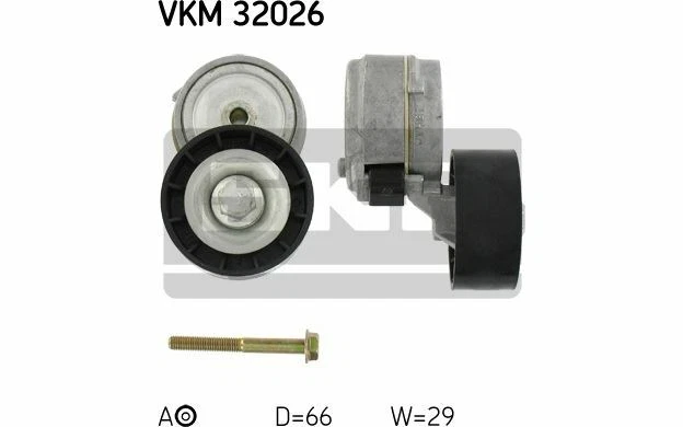 SKF Galet tendeur (courroie d'accessoire) pour ALFA ROMEO 156 VKM 32026
