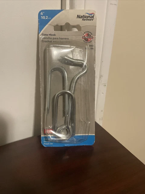 National 4 In. Heavy Gate Hook With Staple N122168