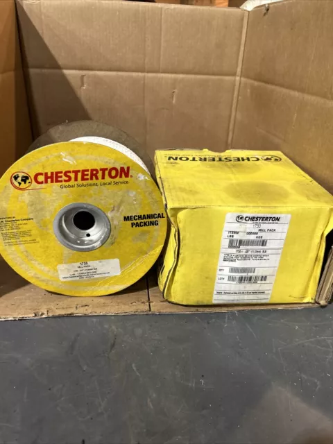 PARTIAL CHESTERTON 1730 MILL PACK MECHANICAL PACKING 0.437in 11mm 5LB (WP5)