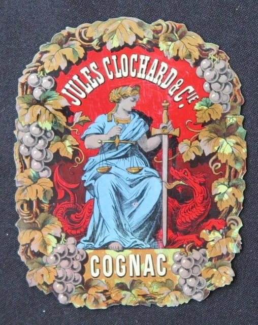 ANCIENNE TIQUETTE COGNAC JULES CLOCHARD Cie Old Label EUR 13 00 ancienne-tiquette-cognac-jules-clochard-cie-old-label-eur-13-00