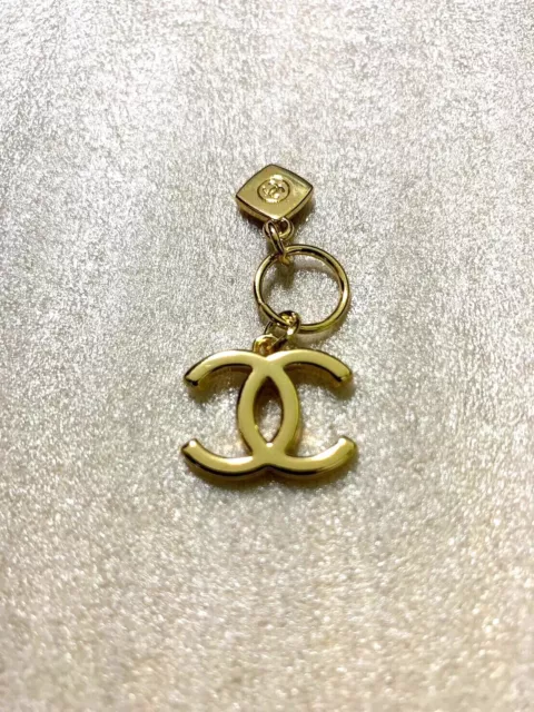 CHANEL Holiday 2023 Christmas Limited Edition Novelty CC Logo Gold Charm Japan