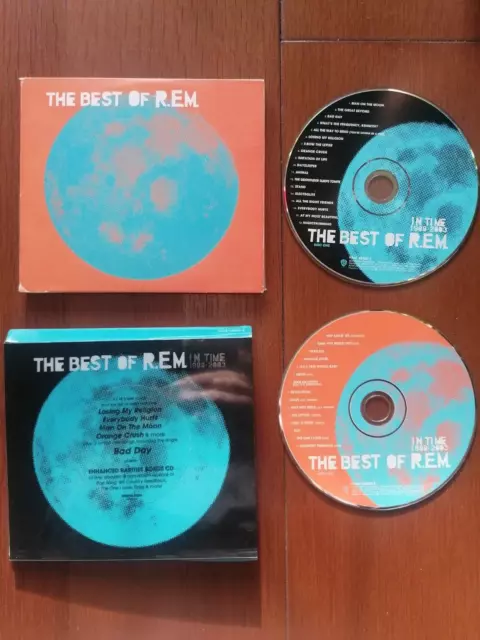 R.E.M. Best Of - In Time 1988-2003 (CD 2004)-2 DISC LIMITED EDITION-WITH POSTER