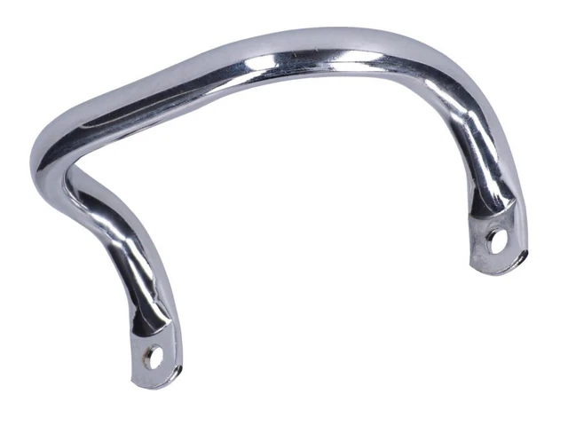 Poignée de porte-bagages chromée pour Simson Schwalbe KR51