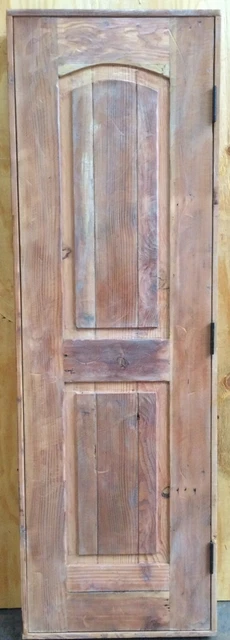 Rustic reclaimed lumber pantry linen door 26 X 79 left hand 1.75" 5.25 jamb 2