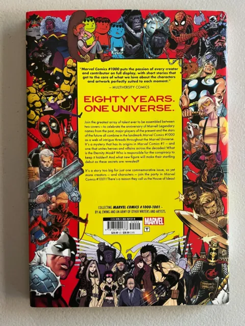 Marvel Comics 1000 - Hardcover By Ewing, Al