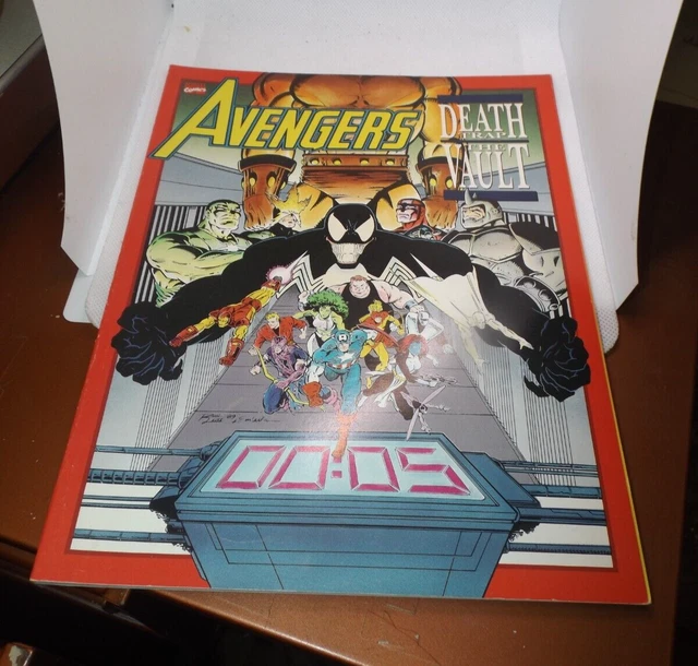 Marvel Comics Avengers Death Trap The Vault GN #1 (1991) - VENOM