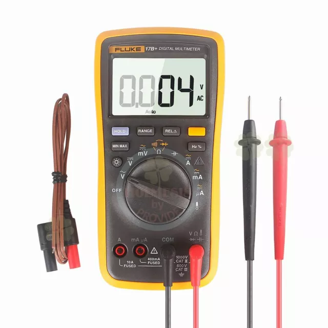 Neuf Fluke 17B + Multimètre Numérique Testeur Dmm Avec TL75 Test Câbles