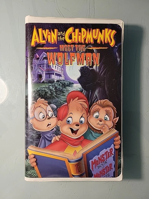 ALVIN AND THE Chipmunks Meet the Wolfman VHS 2000 Universal Bagdasarian ...